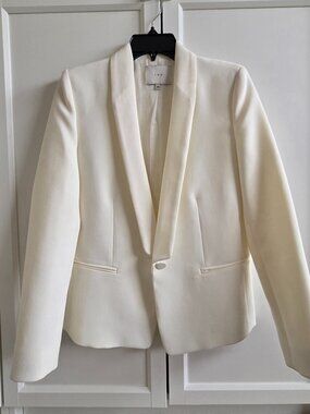 IRO blazer tuxedo style in color ecru- size 38